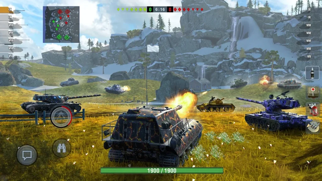World of Tanks マップ