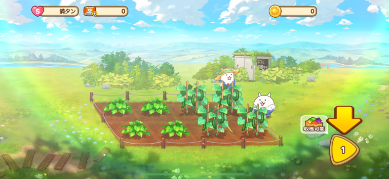 パズルで豊作！にゃんこ村の農園ライフ